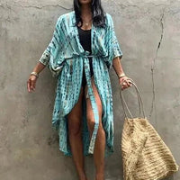 Mandotos Beach Chic Cover-Up with lightweight, breezy fabric, perfect for sun-kissed beach adventures and effortless summer style.