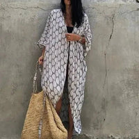 Mandotos Beach Chic Cover-Up featuring lightweight, stylish fabric perfect for sun-kissed beach adventures.
