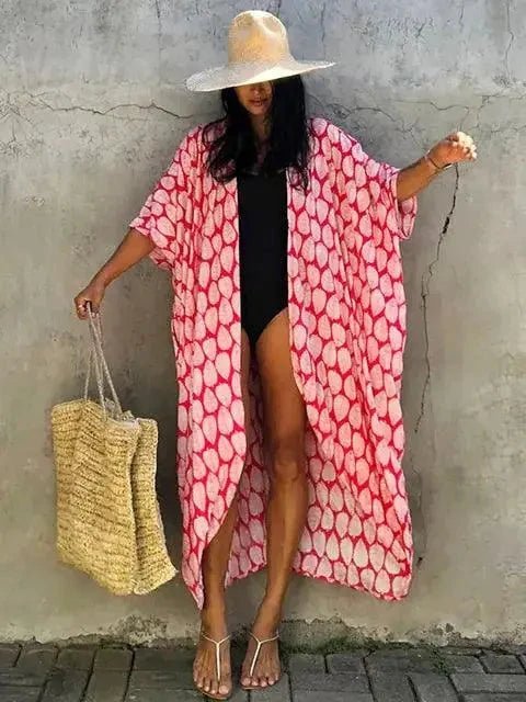 Mandotos Beach Chic Cover-Up featuring lightweight, breezy fabric perfect for sun-kissed beach adventures.