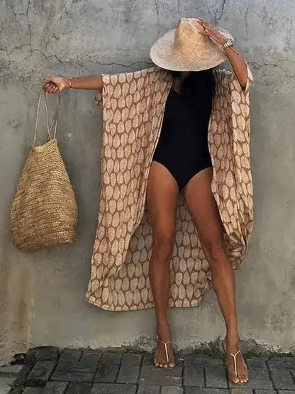 Mandotos Beach Chic Cover-Up featuring lightweight fabric, flowy design, perfect for sun-kissed beach outings and summer style.