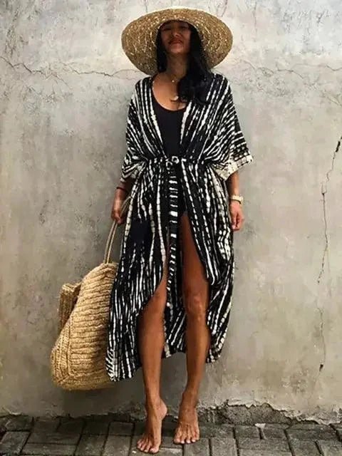 Mandotos Beach Chic Cover-Up featuring lightweight, stylish fabric ideal for sun-kissed beach adventures