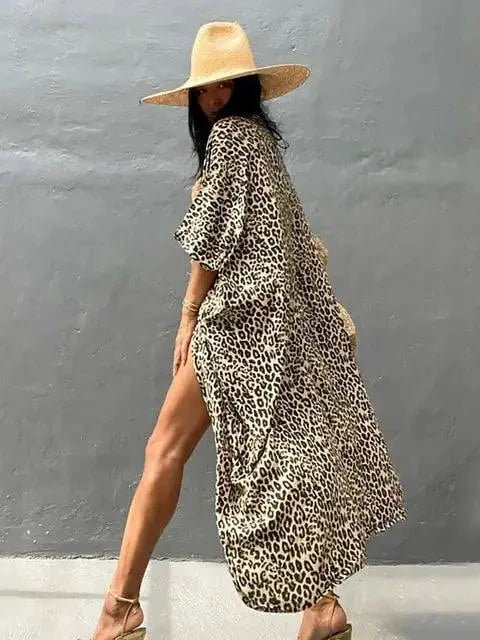 Mandotos Beach Chic Cover-Up with lightweight, flowy fabric perfect for sun-kissed beach adventures and effortless style.