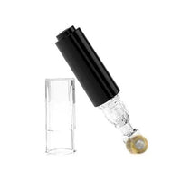Mandotos Beard and Lip Enhancing Roller with stainless steel rolling balls for grooming and enhancing facial hair and lips.
