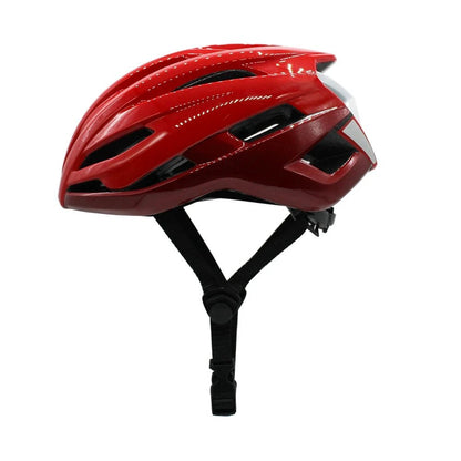 Mandotos men's racing bike helmet with reflective surface, designed for road cycling, cyclocross, and time-trial cycling safety.