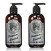 Mandotos Black Canyon Luxury Body Lotion 16 oz bottles with ginseng, ginger, lanolin, and jojoba oil in a 2-pack.