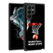 Mandotos BWOOLL hybrid armor case for Samsung Galaxy S23 Ultra with basketball design, dual-layer shockproof protection.