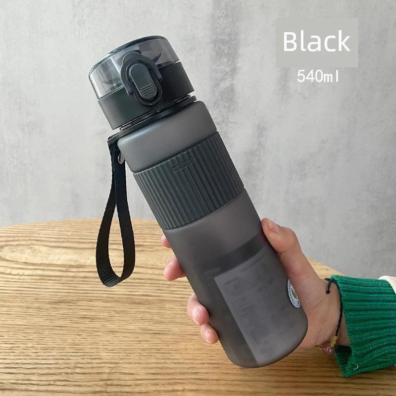 Mandotos Casino Frosted Sports Water Bottle, plastic portable bottle with lid for men and women, outdoor hydration accessory