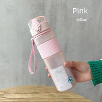 Mandotos Casino Frosted Sports Water Bottle with lid, portable plastic water bottle for men and women, outdoor hydration.
