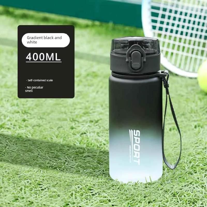 Mandotos Casino Frosted sports water bottle with lid, plastic, portable design for men and women, ideal for active use