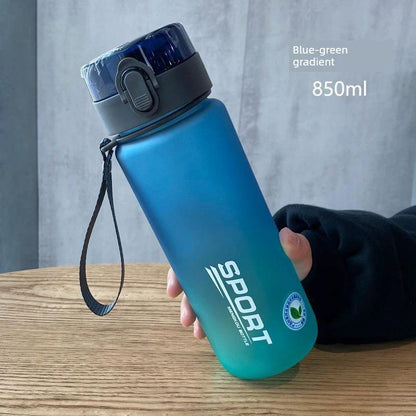 Mandotos Casino Frosted Sports Water Bottle, plastic portable bottle with lid for men and women, ideal for active use