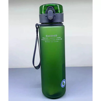 Mandotos Casino Frosted Sports Water Bottle with lid, portable plastic bottle for men and women for hydration on the go