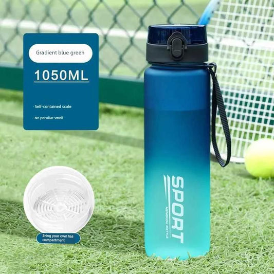 Mandotos Casino Frosted Sports Water Bottle with lid, portable plastic water bottle for men and women, outdoor hydration accessory.