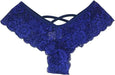 Set of four lace G-string panties for women by MANDOTOS, featuring stylish and comfortable design in various colors.