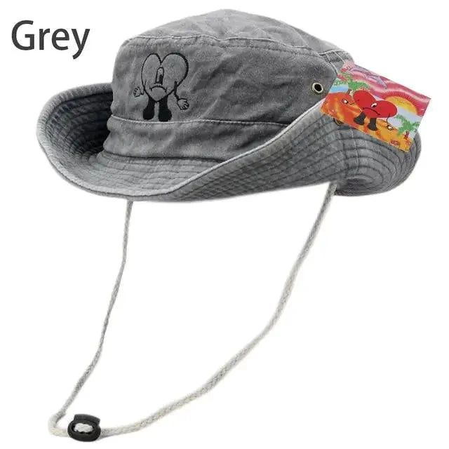 Mandotos chic embroidered travel hat with stylish design, lightweight fabric, and detailed embroidery for outdoor adventures.