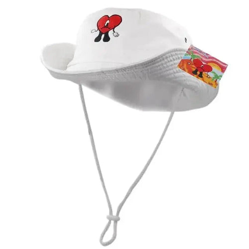 Mandotos chic embroidered travel hat with stylish design, lightweight fabric, and embroidered details for fashionable sun protection.