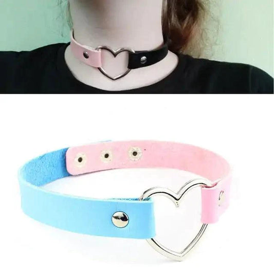 Mandotos chic leather collar with stylish design, adjustable buckle, and soft texture for pets.