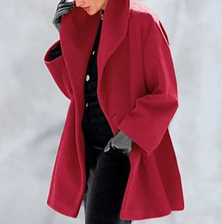 Mandotos chic multi-shade oversized cardigan with relaxed fit and cozy knit fabric, featuring a stylish multicolor pattern.