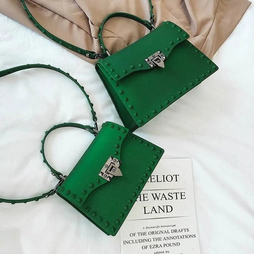 Mandotos chic PU leather sling bag with adjustable strap and stylish design, perfect for casual or evening wear.