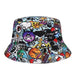 Mandotos chic unisex bucket hat in stylish fabric, featuring a wide brim and versatile design for casual wear.