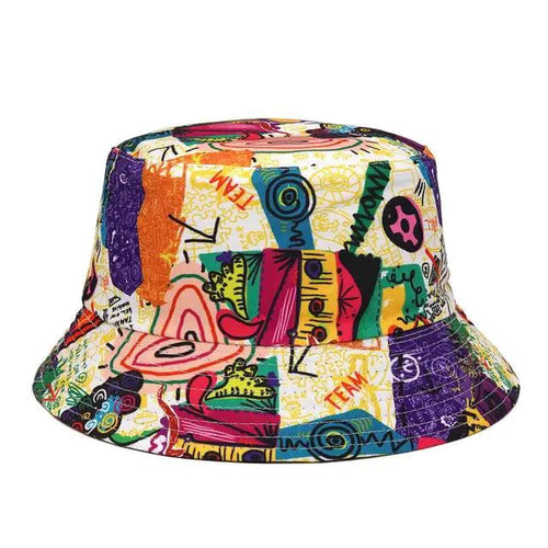 Mandotos chic unisex bucket hat with wide brim and stylish design, perfect for casual outdoor wear.