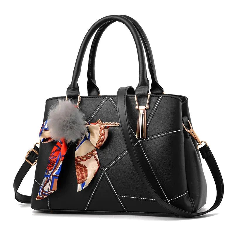 Mandotos chic women's crossbody tote bag with stylish design and adjustable strap, perfect for everyday use.