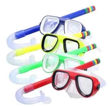 Children's ClearView Snorkel Kit by MANDOTOS, featuring a tough mask and snorkel tube for safe underwater exploration.