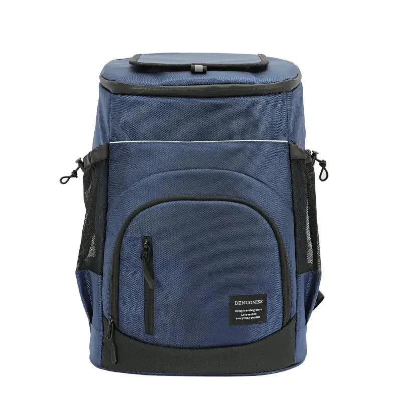 Mandotos ChillPack 33L travel cooler with insulated design, sturdy handle, and compact shape for portable cooling solutions.