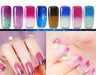 Mandotos Chromatic Nail Adhesive bottle with applicator for secure nail enhancements and long-lasting hold.