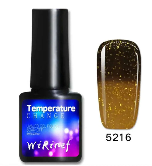 Mandotos Chromatic Nail Adhesive bottle with applicator tip, clear adhesive for professional nail enhancements and repairs.