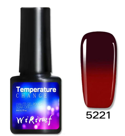Mandotos Chromatic Nail Adhesive bottle with applicator tip, designed for secure nail art and extension adhesion.