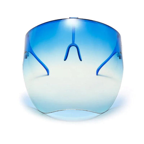 Mandotos ClearShield anti-spray eyewear with transparent protective lenses and adjustable black frame.