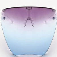 Mandotos ClearShield anti-spray eyewear with transparent lenses and adjustable arms for protection and comfort.