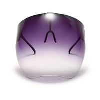 Mandotos ClearShield Anti-Spray Eyewear with clear lenses and adjustable arms, designed to reduce spray and enhance visibility.