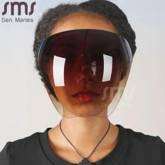 Mandotos ClearShield anti-spray eyewear with transparent lenses and ergonomic frame for protection against spray and droplets.