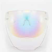 Mandotos ClearShield anti-spray eyewear with transparent frame and lenses, designed to reduce spray and enhance visibility.