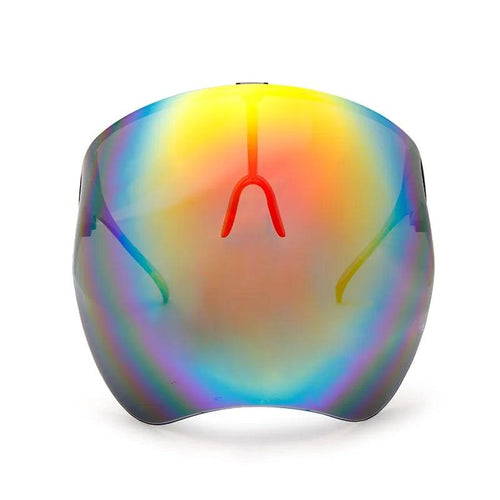 Mandotos ClearShield Anti-Spray Eyewear with clear lenses and wraparound frame for enhanced eye protection and anti-spray features.