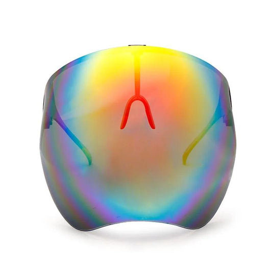 Mandotos ClearShield Anti-Spray Eyewear with clear lenses and wraparound frame for enhanced eye protection and anti-spray features.