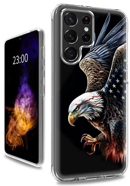 Mandotos ClearView Shockproof Case for Samsung S21 Ultra 5G showing sleek design and reinforced edges for drop protection.