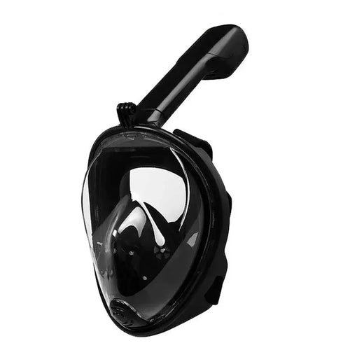 Mandotos ClearView snorkel mask with 180° vision and anti-fog technology for clear underwater exploration.