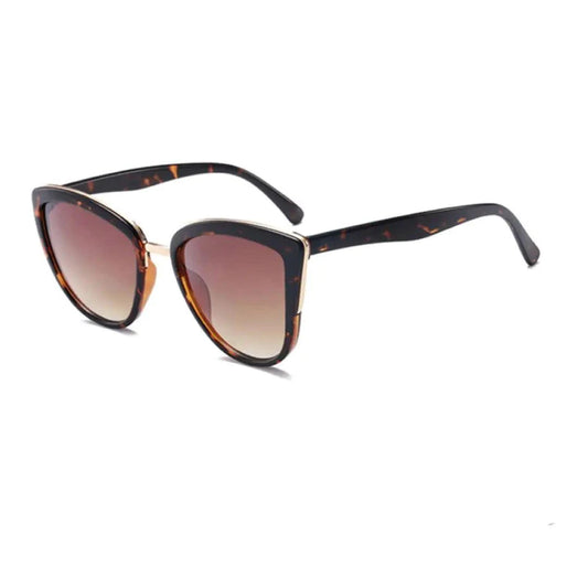 Mandotos Cleo Cat Eye Shades with black frames and tinted lenses, stylish sunglasses for a fashionable look