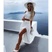Mandotos Coastal Chic Beach Knit Skirt Set showing a lightweight, stylish knit skirt and matching top perfect for beachwear.