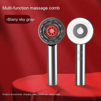 Mandotos scalp massager comb with flexible teeth for gentle scalp relaxation and stimulation.