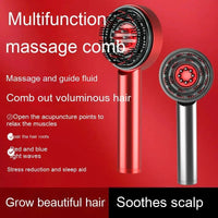 Mandotos scalp massager comb with flexible teeth for relaxing scalp massage and hair care.