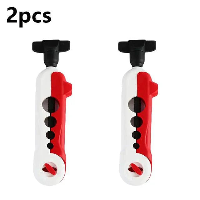 Mandotos compact fishing line spooler, portable device for easily spooling fishing line onto reels.