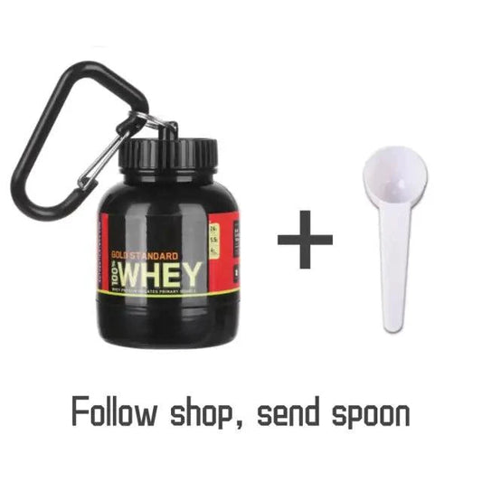 Mandotos Compact Nutrition Flask with leak-proof design and ergonomic shape for on-the-go hydration and supplement intake.