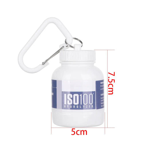 Mandotos Compact Nutrition Flask with leak-proof lid and ergonomic design for easy on-the-go hydration and nutrition.