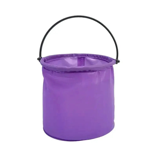 Mandotos Compact Seaside Bucket in bright colors, perfect for kids to carry sand and water at the beach or sandbox.