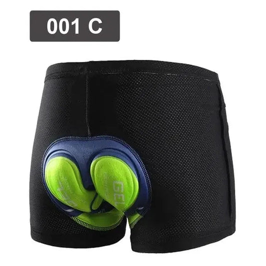 Mandotos CoolVent cycling shorts in black, featuring moisture-wicking fabric and comfortable fit for outdoor biking.