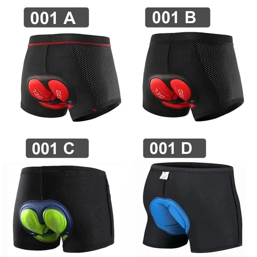 Mandotos CoolVent cycling shorts in black with breathable fabric and elastic waistband, designed for comfortable biking.