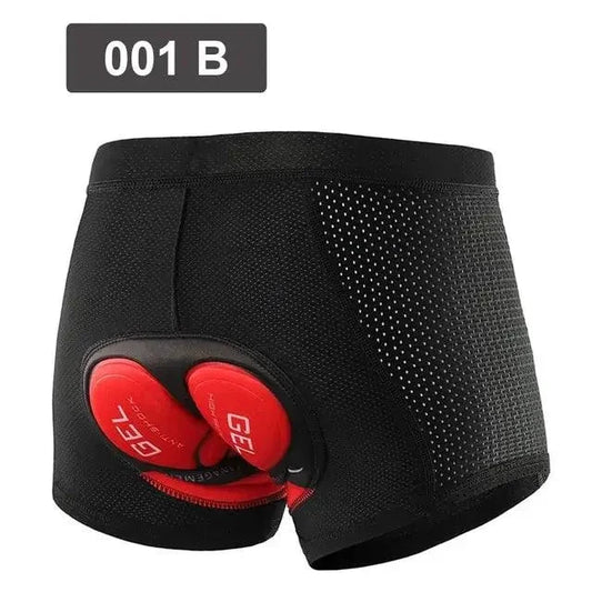 Mandotos CoolVent cycling shorts in black with breathable fabric and adjustable waistband for comfortable riding.
